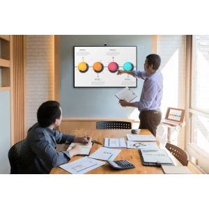 Peerless SF640-HUB2 Support Mural pour Téléviseur (Blanc)