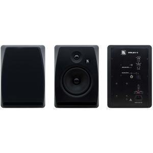 Kramer Electronics Dolev 6 Enceinte de monitoring bi-amplifiée, HP 6.5", noir
