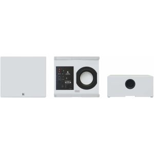 Kramer Electronics Tavor 8-Sub Blanc Caisson de basse amplifié 50 W, connexion RCA