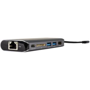 Kramer Electronics KDock-2 Avec fil USB 3.2 Gen 1 (3.1 Gen 1) Type-C Noir, Argent