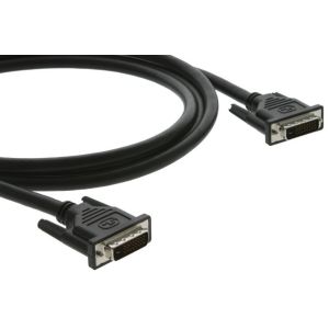 Kramer Electronics C-DM/DM-6 câble DVI 1,8 m DVI-D Noir