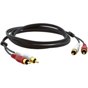 Kramer Electronics C-2RAM/2RAM-3 câble audio 0,9 m 2 x RCA Noir