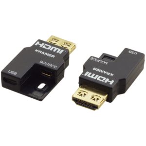 Kramer Electronics AD-AOCH/XL/TR changeur de genre de câble HDMI A Noir