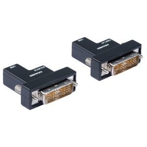 Kramer Electronics AD-AOCD/XL/TR changeur de genre de câble DVI 2 x HDMI Noir