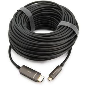 Kramer Electronics CLS-AOCU/CH-66 20 m USB Type-C HDMI Type A (Standard) Noir