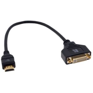 Kramer Electronics ADC-DF/HM 0,3 m DVI-I HDMI Noir