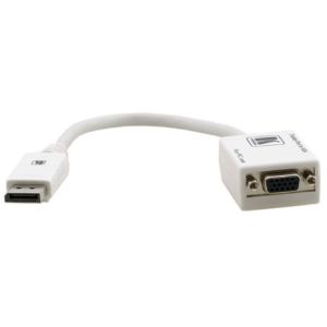 Kramer Electronics DP - D-Sub 0.3m 0,3 m DisplayPort VGA (D-Sub) Blanc