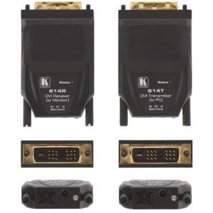 Kramer Electronics 614R/T(SET)/EU Émetteur et récepteur AV Noir