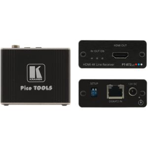 Kramer Electronics PT-872XR Émetteur et récepteur AV Noir