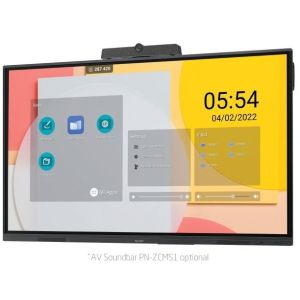 Sharp PN-L752B Tableau Blanc Interactif 75 pouces (Écran Tactile 4K)