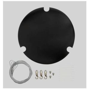 Shure A901B-R-GM Kit de suspension Gripple pour MXA901, noir