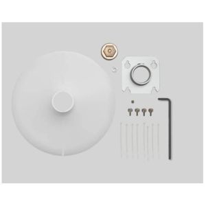 Shure A901W-R-PM-3/8IN Kit de montage pour potence NTP ou tige filetée 3/8 IN pour MXA901, blanc