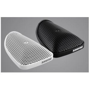 Shure Centraverse CVB-W/C Micro de surface cardioïde, sans témoin, avec câble XLR 3 broches 3.6m, blanc