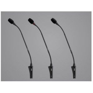 Shure Centraverse CVG12-B/C Micro col de cygne 12’’ (30,5cm) cardioïde, sans témoin, DualFlex, XLR 3 broches, noir