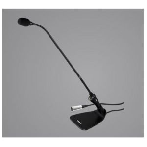 Shure Centraverse CVG18D-B/C Micro col de cygne 18’’ (45,7cm) cardioïde, embase avec câble XLR 3 broches de 3.6m, sans témoin, DualFlex, noir