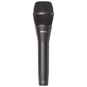 Shure KSM9 Microphone statique à double diaphragme et directivités réglables