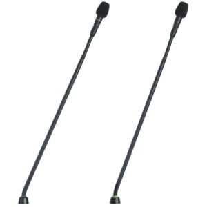 Shure MX415LPDF/C Micro col de cygne 15’’ (38cm) à connecteur modulaire, capsule cardioïde, voyant bicolore, DualFlex, noir