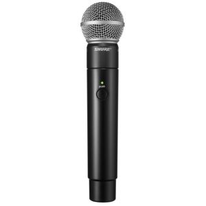 Shure MXW2/SM58=-Z11 Émetteur numérique à main, capsule SM58, système MXW (1880–1900 MHz)