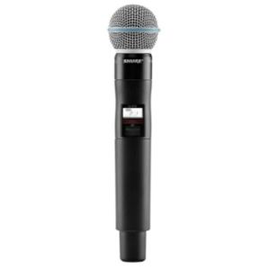 Shure QLXD2/B58=-K51 Émetteur numérique à main, capsule BETA58A, série QLX-D K51 (606-670 MHz)