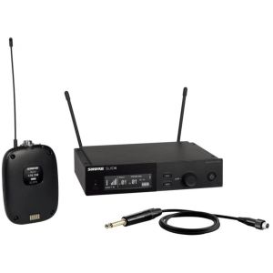 Shure SLXD14E-J53 Système comprenant 1 récepteur SLXD4, 1 émetteur SLXD1 avec adaptateur Jack (562-606MHz)