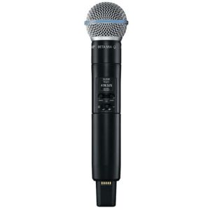 Shure SLXD2/B58=-K59 Émetteur numérique à main, capsule BETA58A, série SLX-D K59 (606-650 MHz)
