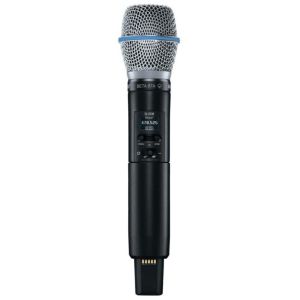 Shure SLXD2/B87A=-H56 Émetteur numérique à main, capsule BETA87A, série SLX-D H56 (518-562 MHz)