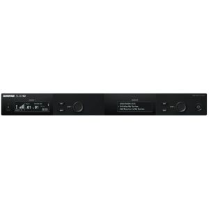 Shure SLXD4DE=-L56 Récepteur numérique UHF double, série SLX-D L56 (650-694 MHz)