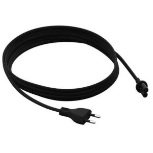 Sonos PCBMLEU1BLK Câble d'alimentation 2 broches 3.5m, fiche droite, noir