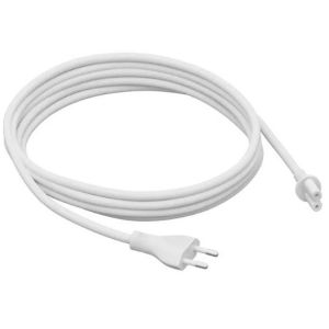 Sonos PCS1LEU1 Câble d'alimentation 2 broches 3.5m, fiche droite, blanc