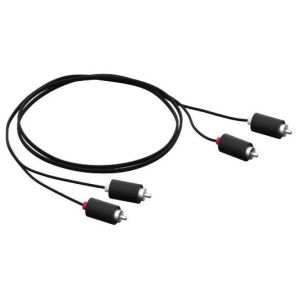 Sonos RCABLWW1BLK Cordon RCA-RCA, noir