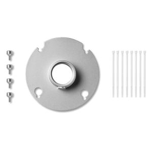 Shure A900-PM-3/8IN Platine montage avec cache pour installer MXA920-S sur potence plafond 8’’ filetée