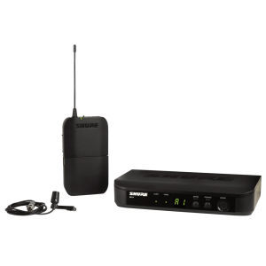 Shure BLX14E/CVL-M17 Système comprenant 1 récepteur BLX4, 1 émetteur BLX1 avec micro cravate CVL (662-686 MHz)