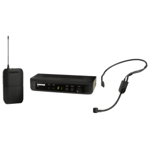 Shure BLX14RE/P31-K14 Système comprenant 1 récepteur rackable BLX4R et 1 émetteur BLX1 avec micro serre-tête PGA31 (614-638 MHz)