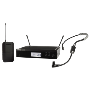 Shure BLX14RE/SM35-K14 Système comprenant 1 récepteur rackable BLX4R et 1 émetteur BLX1 avec micro serre-tête SM35 (614-638 MHz)