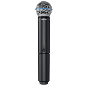 Shure BLX2/B58=-H8E Émetteur analogique à main, capsule BETA58A, série BLX H8E (518-542 MHz)