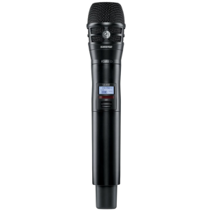 Shure ULXD2/K8B=-H51 Émetteur numérique à main, capsule KSM8 (noir), série ULX-D H51 (534-598 MHz)
