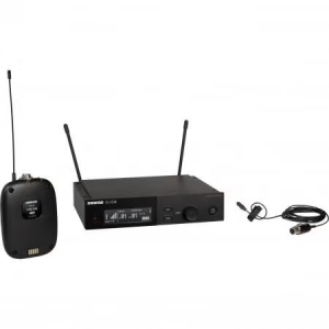 Shure SLXD14E/DL4B-G59 Système comprenant 1 récepteur SLXD4, 1 émetteur SLXD1 avec micro-cravate DL4B (470-514 MHz)