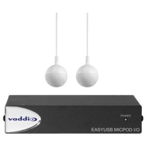 Vaddio EasyUSB MicPOD I/O Système de conférence audio (Deux CeilingMICs intégrés)