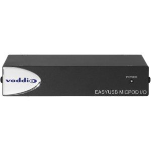 Vaddio EasyUSB MicPOD I/O Système de Conférence Audio (4 CeilingMICs intégrés)