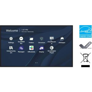 Viewsonic CDE30 Écran d'Affichage Dynamique 98 pouces (4K Ultra HD, Android 11)