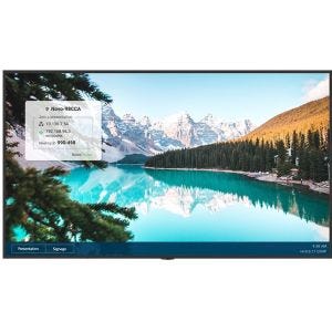 Vivitek DK863 affichage de messages Écran plat de signalisation numérique 2,18 m (86") Wifi 500 cd/m² 4K Ultra HD Noir Android 9.0 24/7
