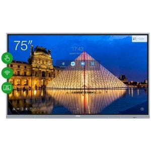 Vivitek NovoTouch EK755i tableau blanc interactif 190,5 cm (75") 3840 x 2160 pixels Écran tactile Gris USB